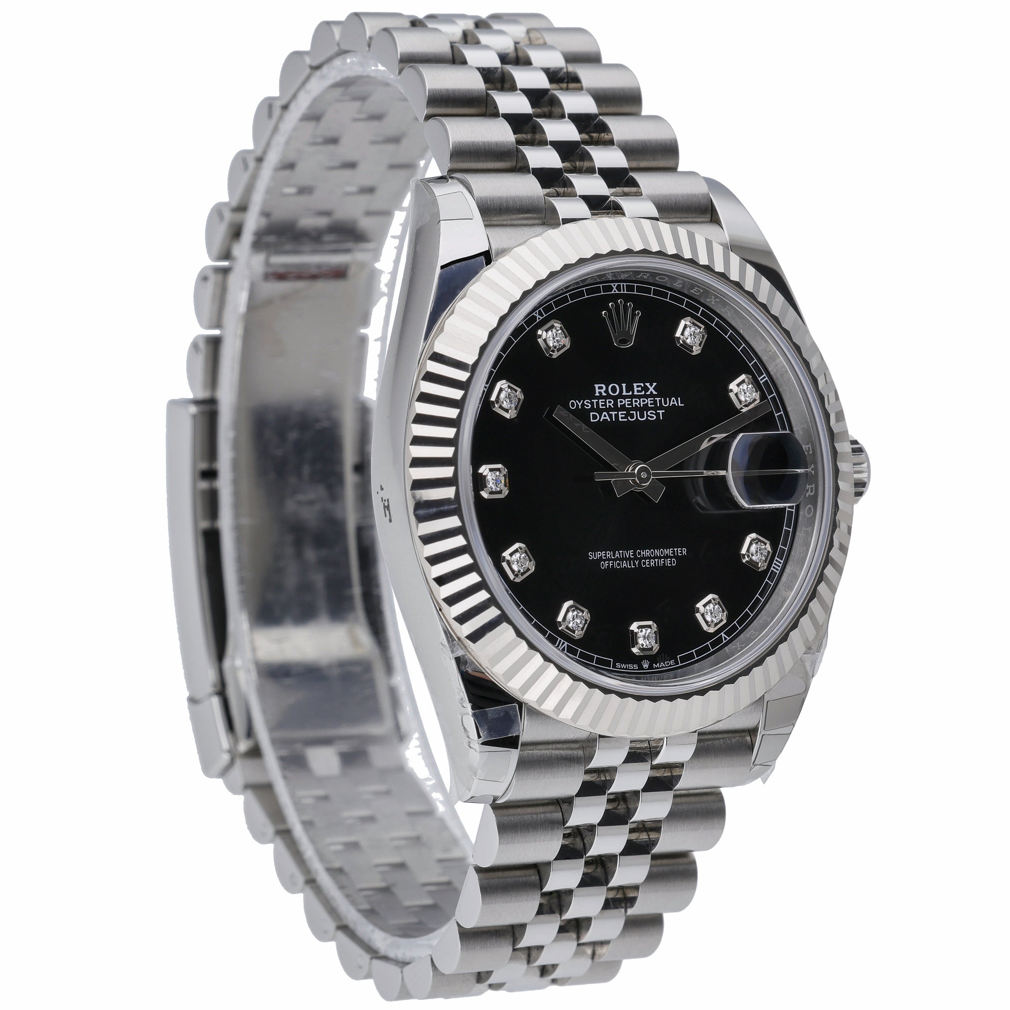 Rolex Datejust 41 126334 with black dial and steel & white gold case - product image 4