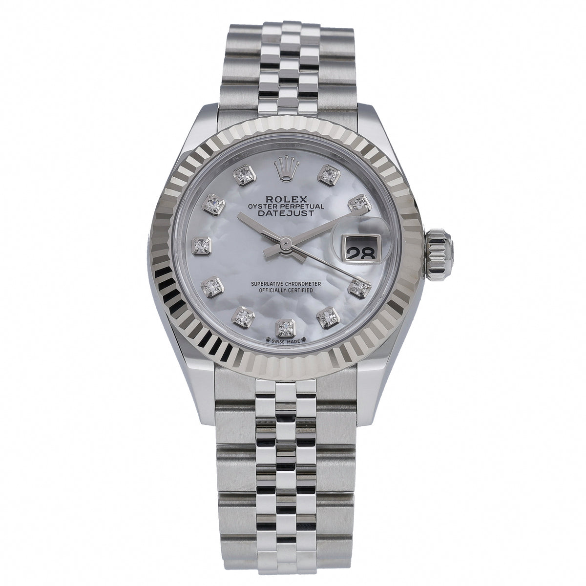 Rolex Datejust 279174 with mop diamond dial dial and oystersteel case - product image 2