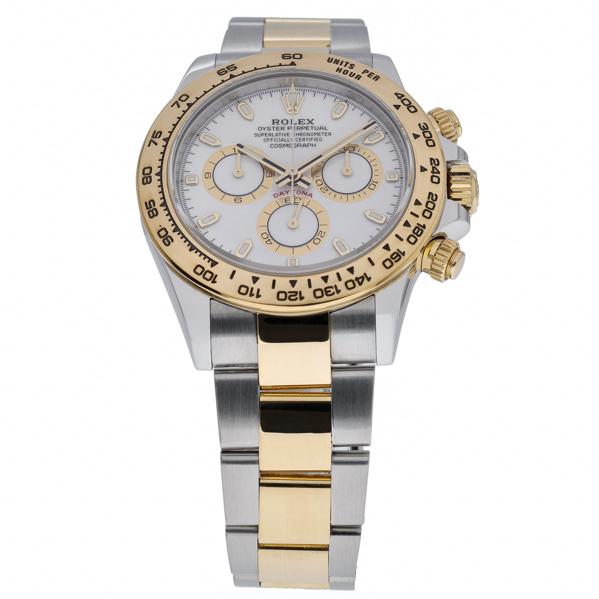 Rolex Daytona 116503 with white dial and steel & yellow gold case - product image 2