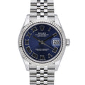 Rolex Datejust 278274 with blue dial and steel & white gold case
