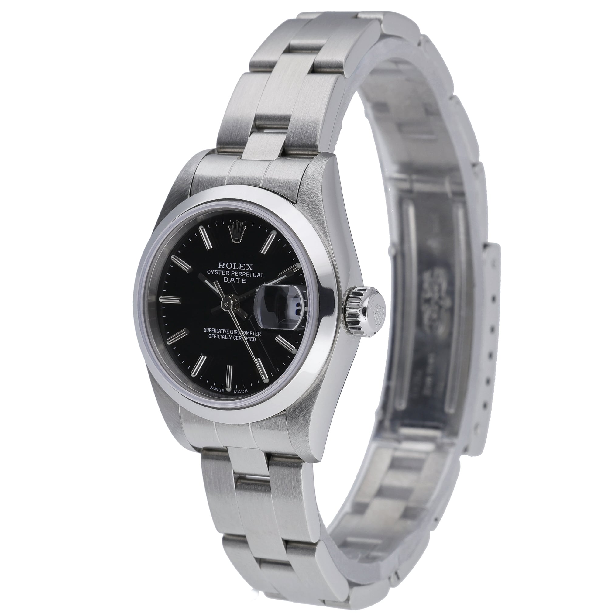 Rolex Date 79160 with black dial and oystersteel case - product image 3