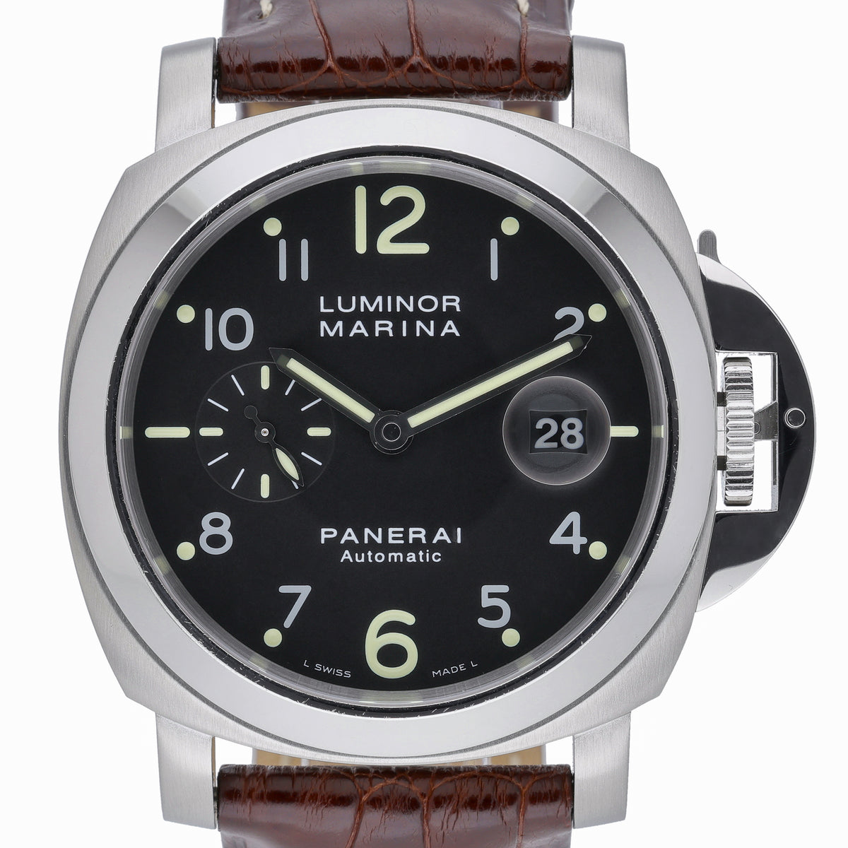 Panerai Luminor Marina PAM00164 with black dial and steel case