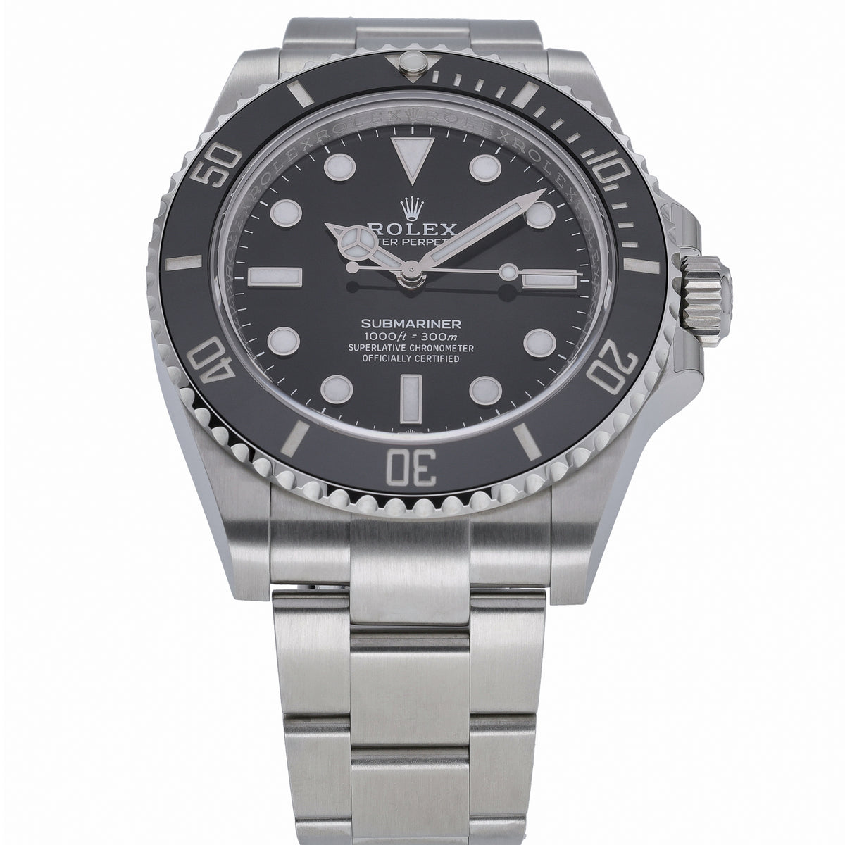 Rolex Submariner 124060 with black dial and oystersteel case - product image 2