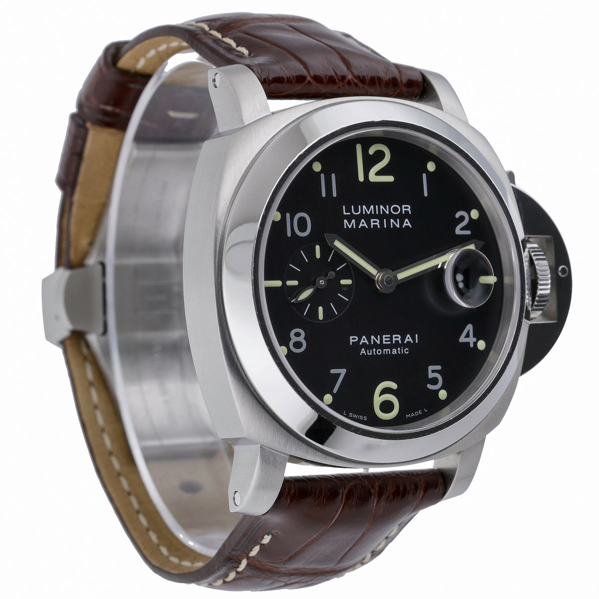 Panerai Luminor Marina PAM00164 with black dial and steel case - product image 4