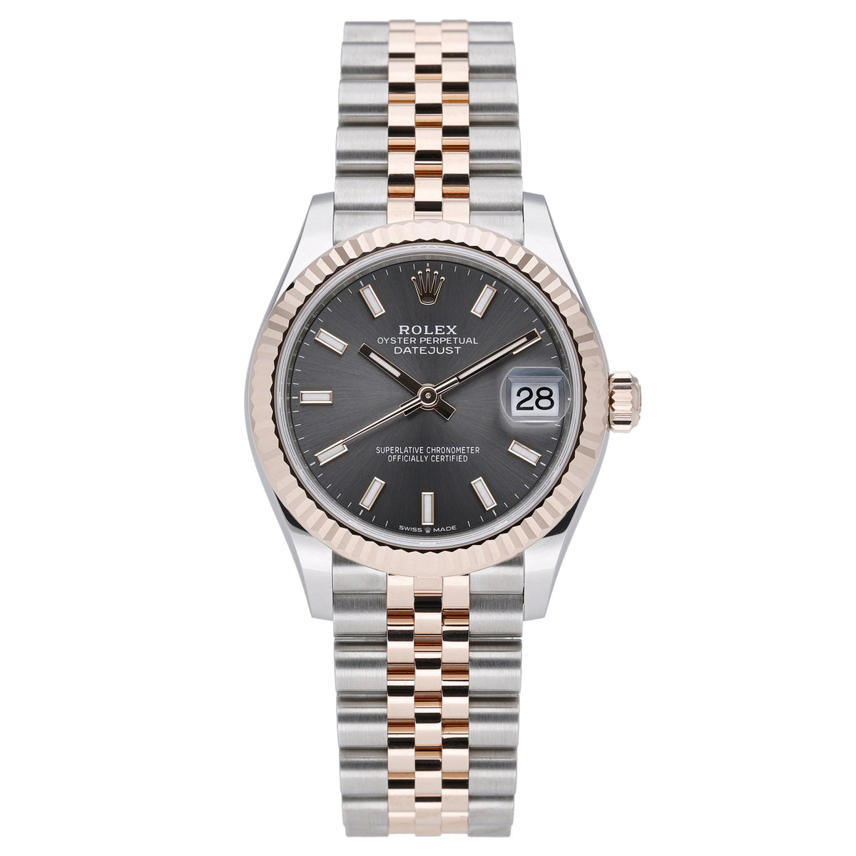 Rolex Datejust 31 278271 with slate dial and steel & rose gold case - product image 2