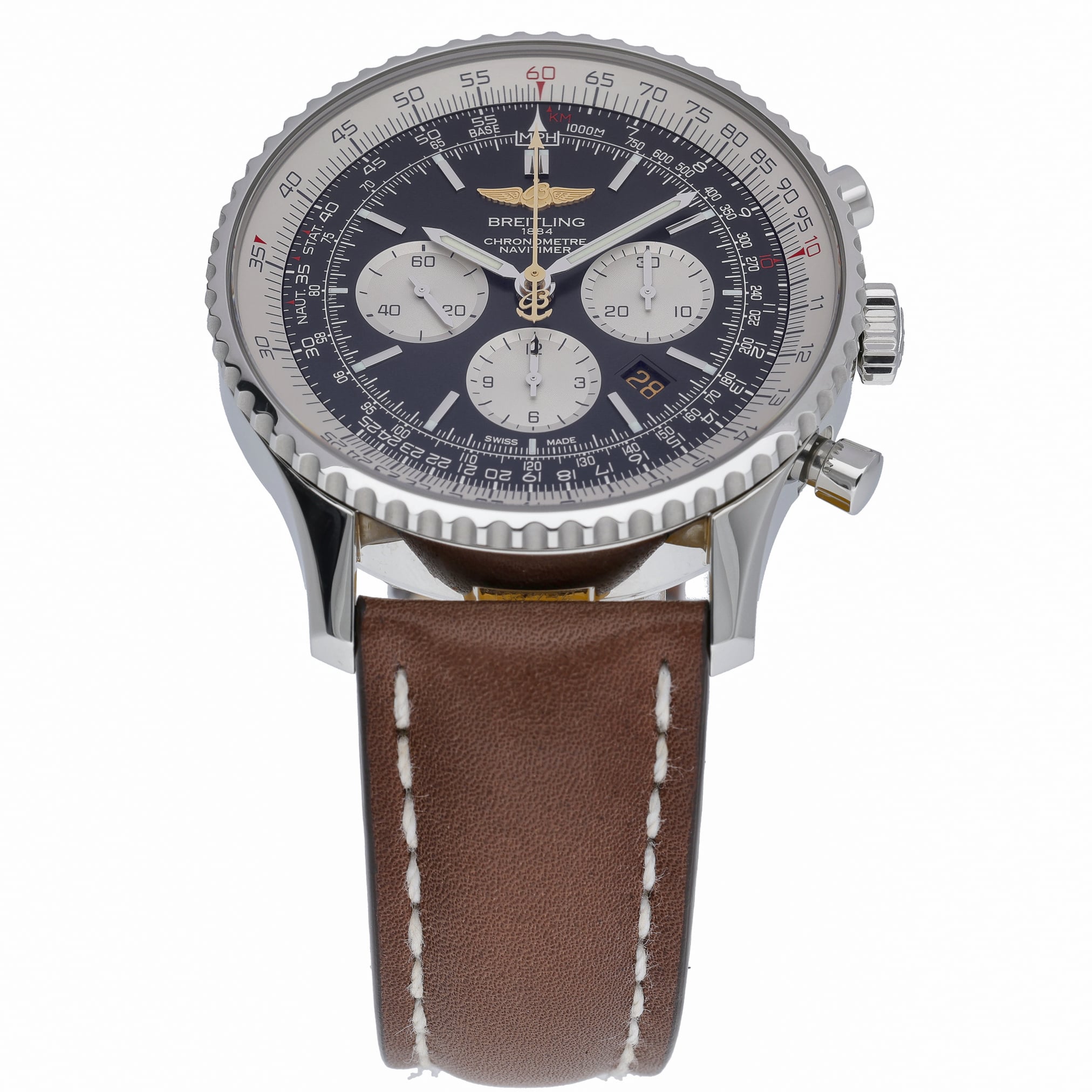 Breitling Navitimer 01 AB0129 with black dial and steel case - product image 2