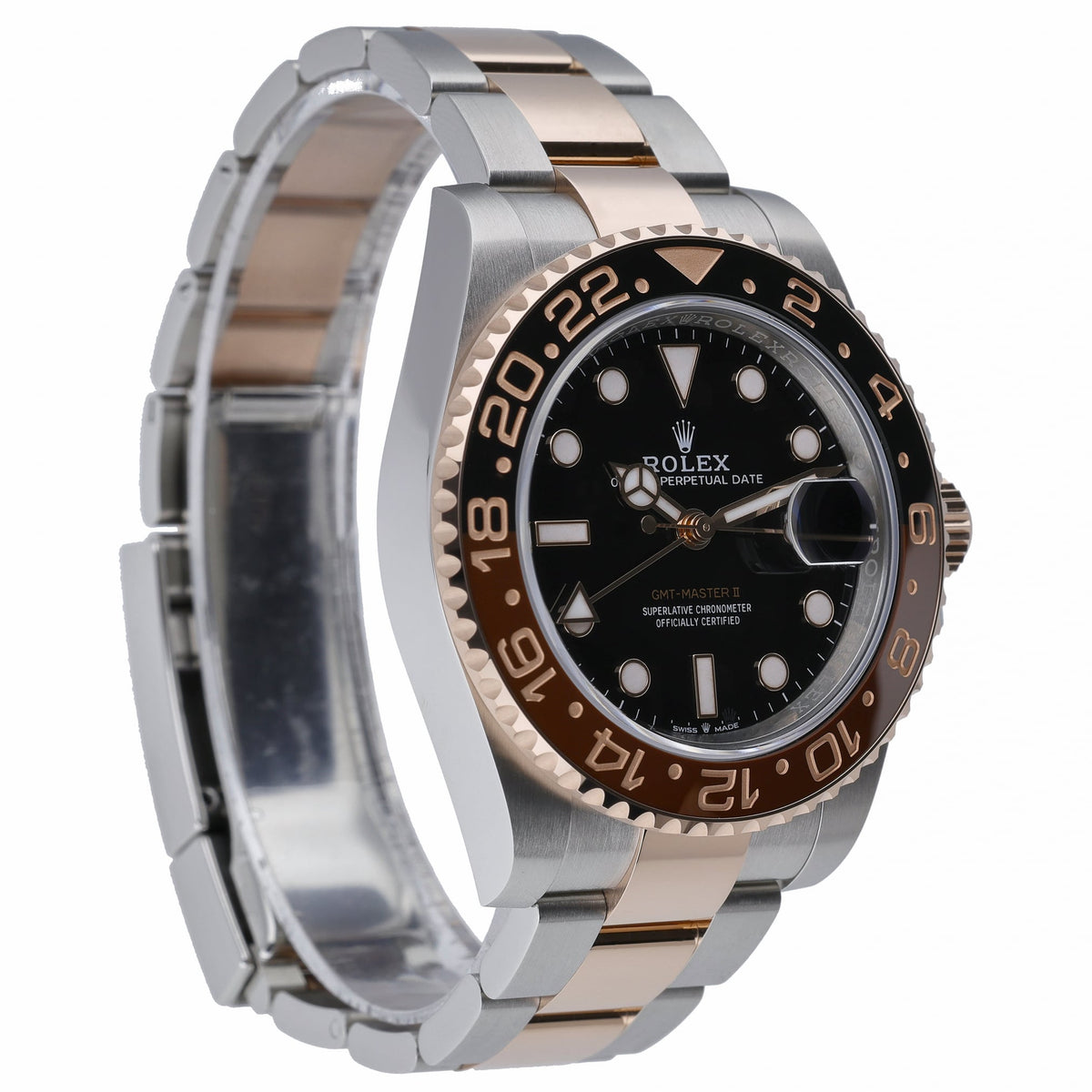 Rolex GMT-Master II 126711CHNR with black dial and steel & rose gold case - product image 4