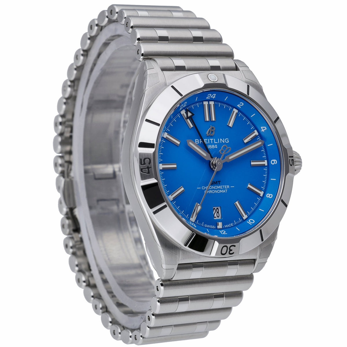 Breitling NFL Carolina Panthers A32398 with blue dial and steel case - product image 4