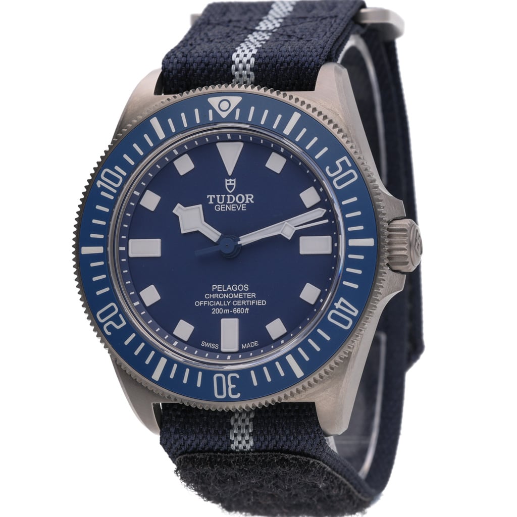Tudor Pelagos FXD 25707B/21 with blue dial and titanium case - product image 3