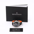Baume & Mercier Clifton M0A10338 with black dial and steel case
