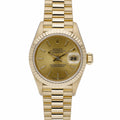 Rolex Datejust 69178 with champagne dial and 18ct yellow gold case