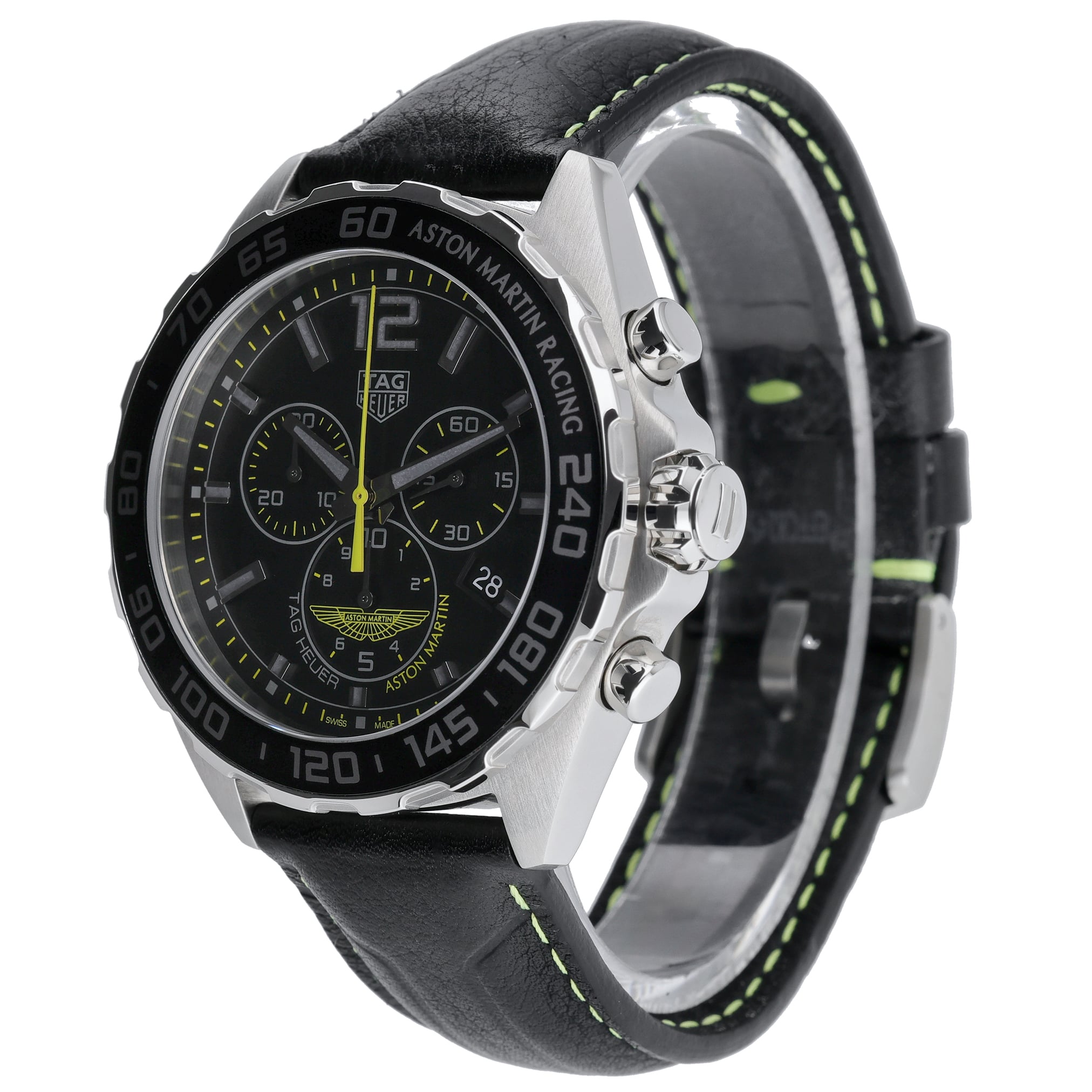 Tag Heuer Formula 1 Aston Martin CAZ101P with black dial and steel case - product image 3