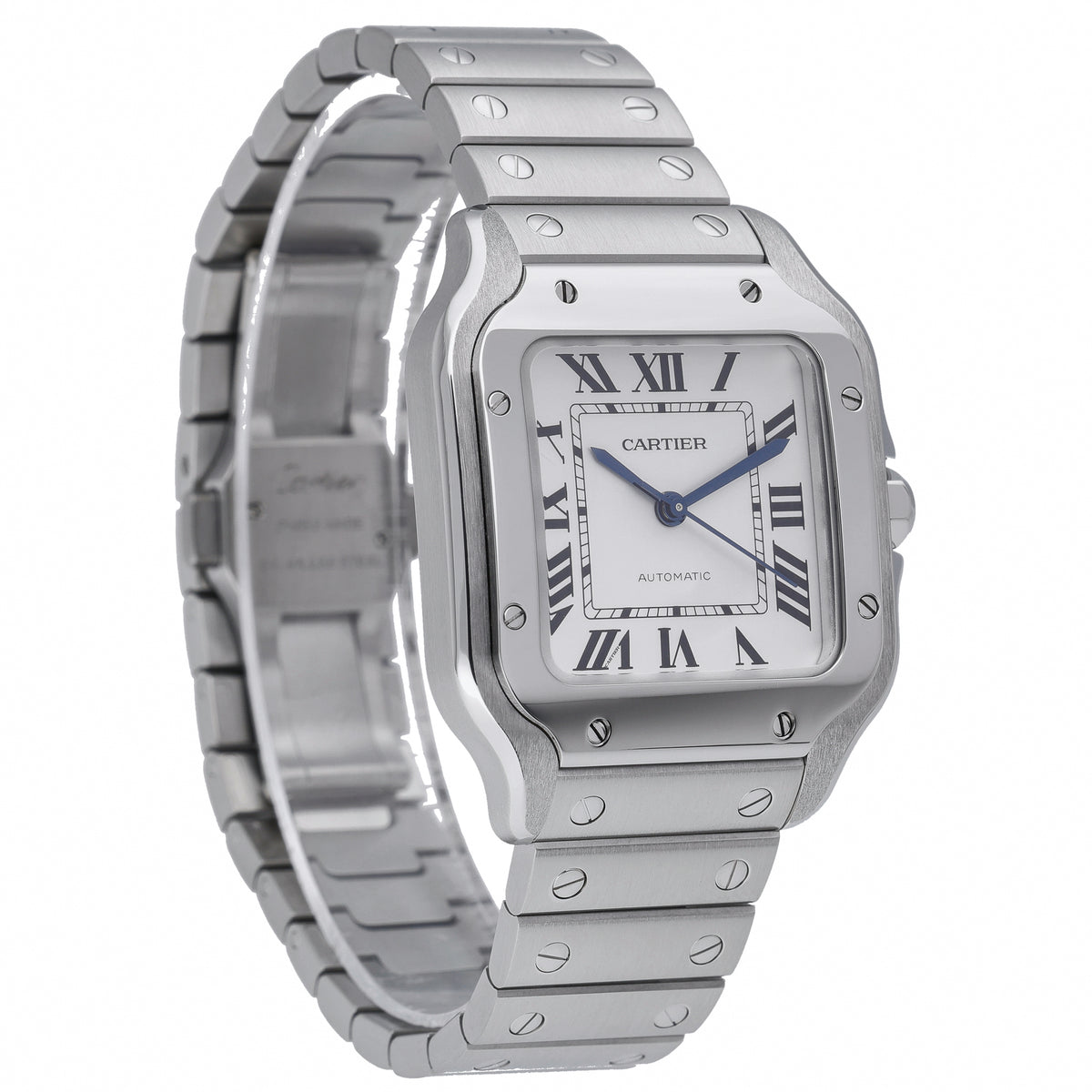 Cartier Santos WSSA0029 with white dial and steel case - product image 4