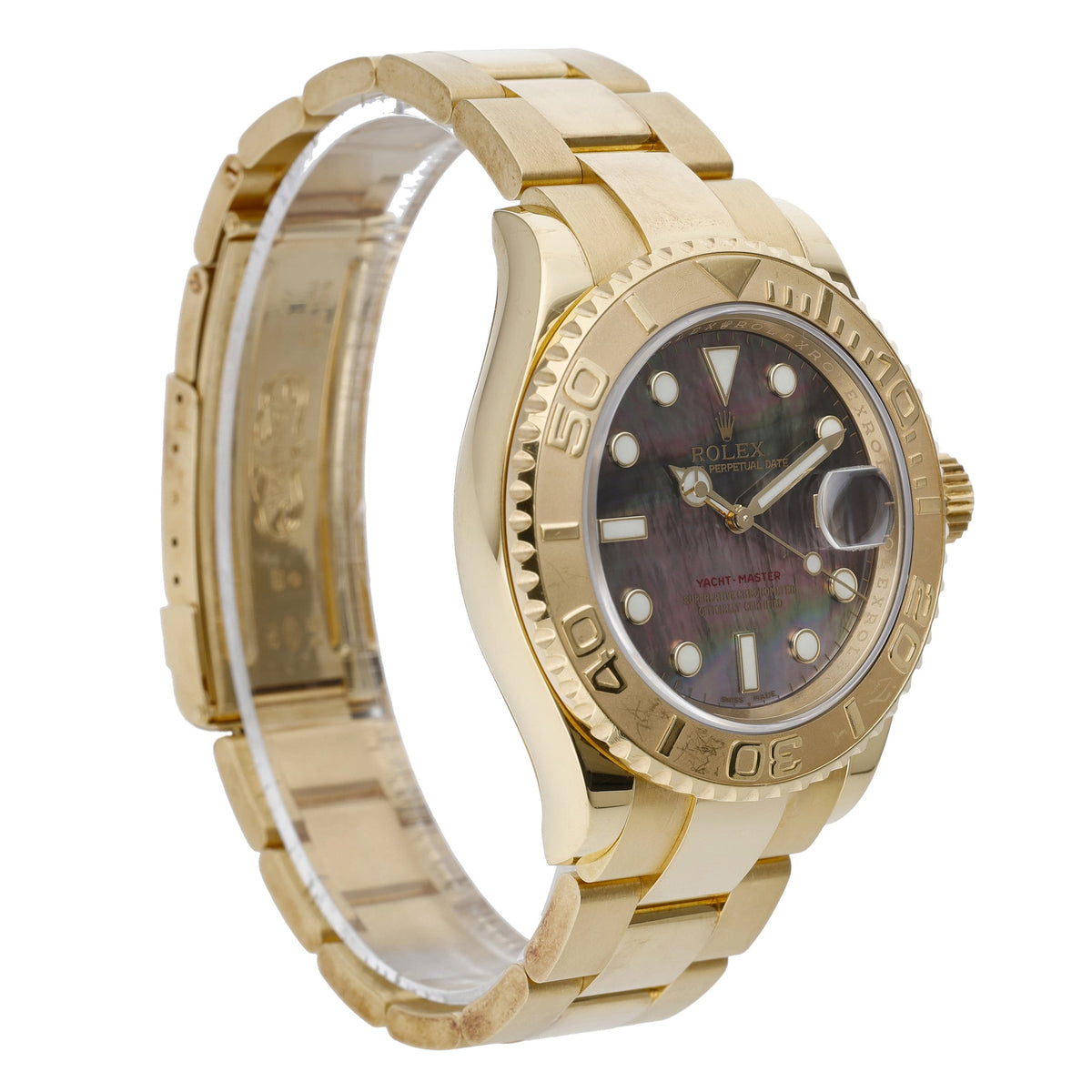 Rolex Yacht-Master II 16628 with tahitian dial and 18ct yellow gold case - product image 4