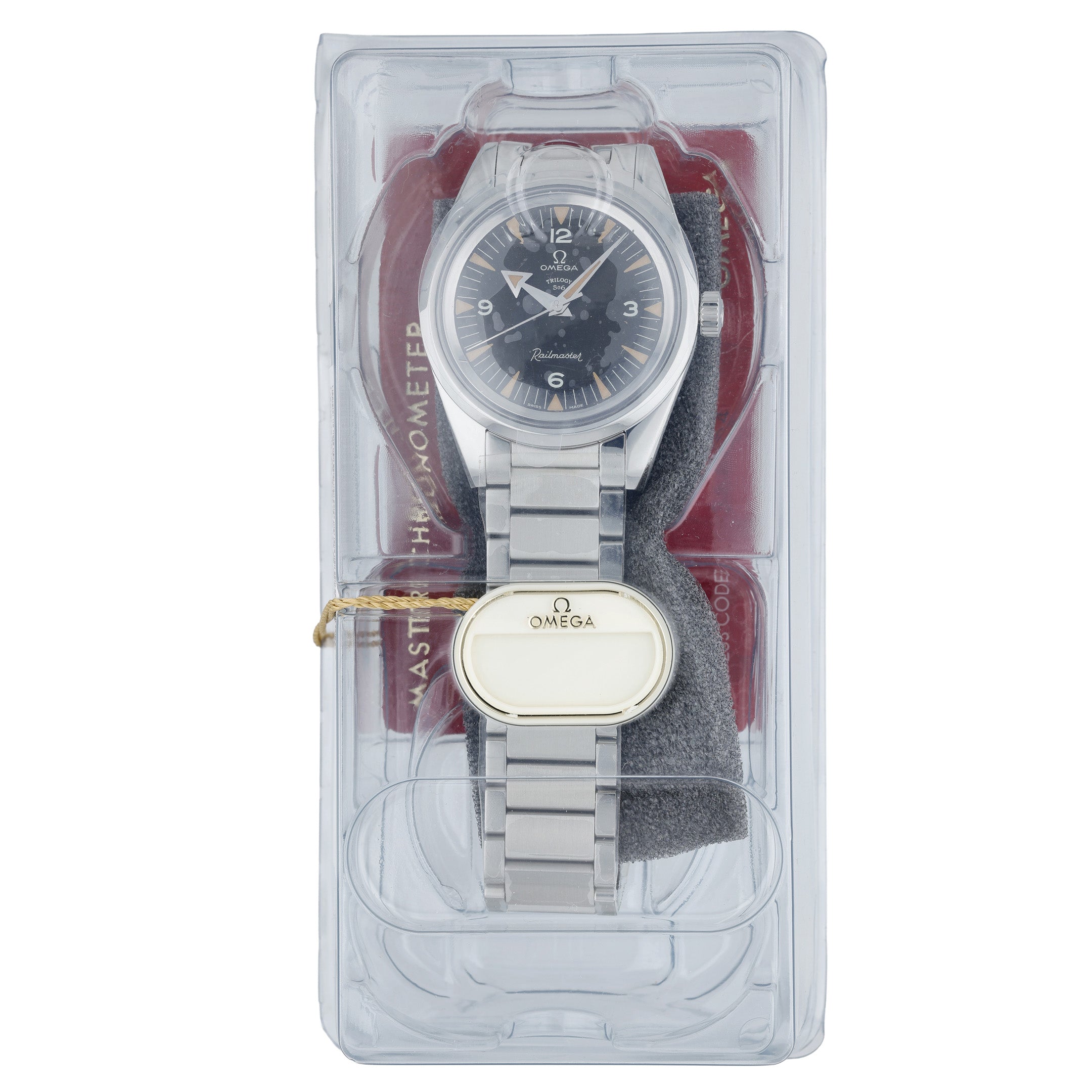 Omega Trilogy Set Limited Edition 557 311.10.39.30.01.002 with black dial and steel case - product image 3