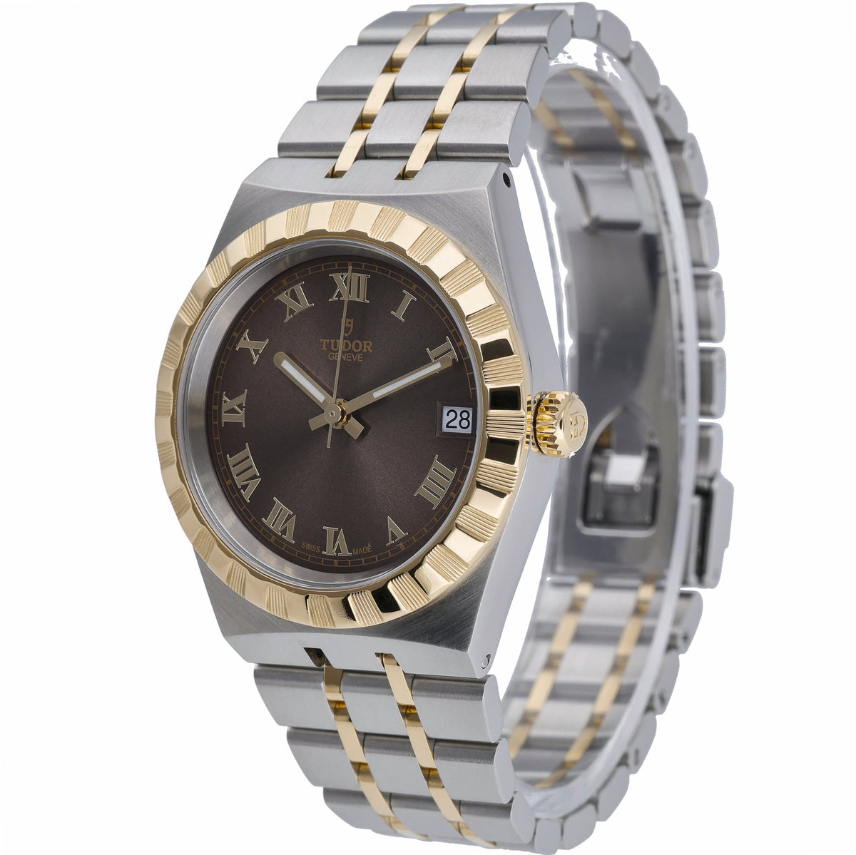 Tudor Royal 28403 with chocolate dial and steel case - product image 3