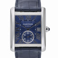 Cartier Tank MC 3589 with black dial and steel case