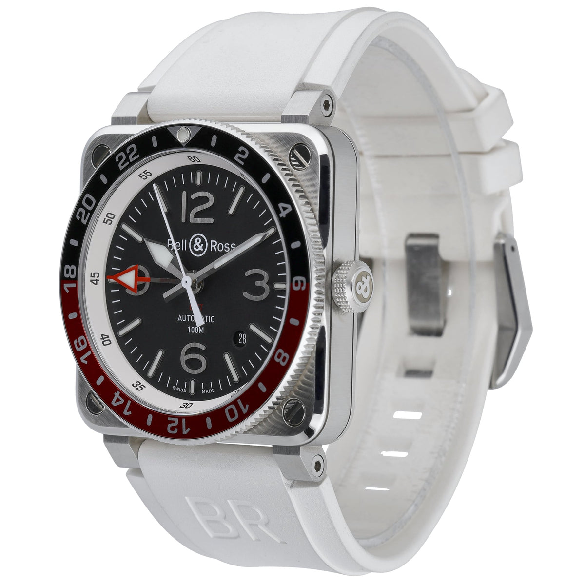 Bell & Ross BR 03 BR03-BL-ST/SCA with black dial and steel case - product image 3