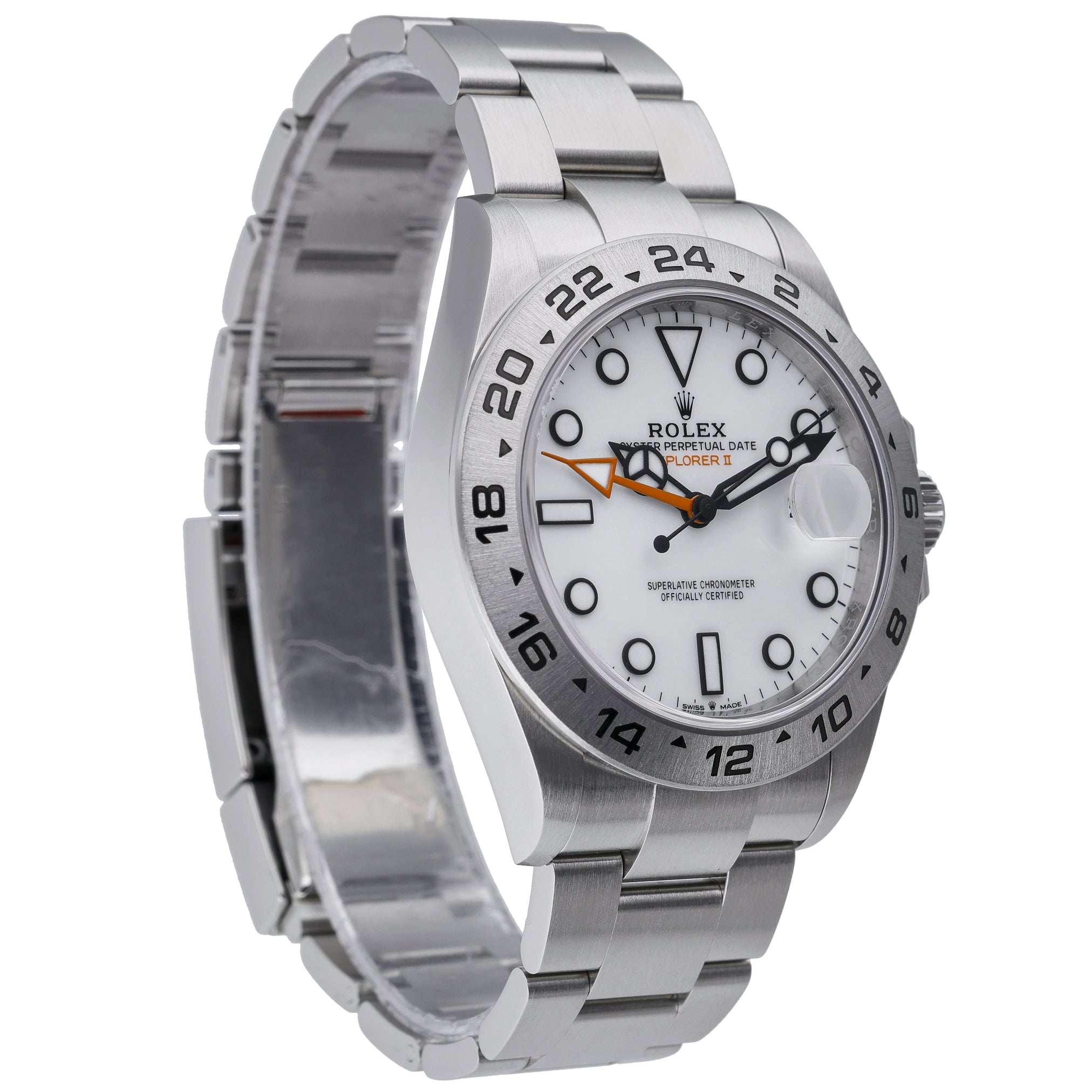 Rolex Explorer II 226570 with white dial and oystersteel case - product image 4