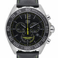 Tag Heuer Formula 1 Aston Martin CAZ101P with black dial and steel case