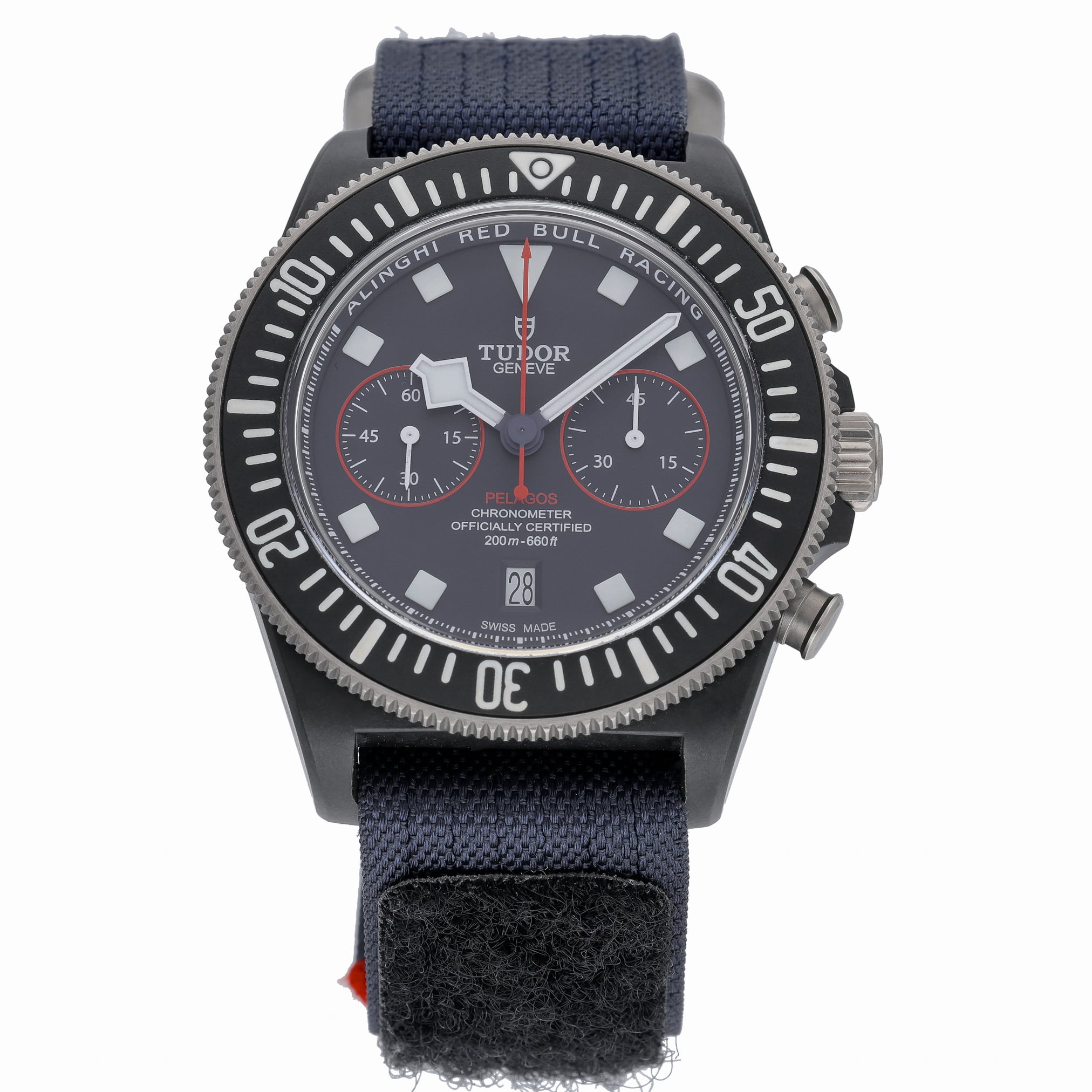 Tudor Pelagos FXD Alinghi Red Bull Racing 25807KN with blue dial and carbon case - product image 2