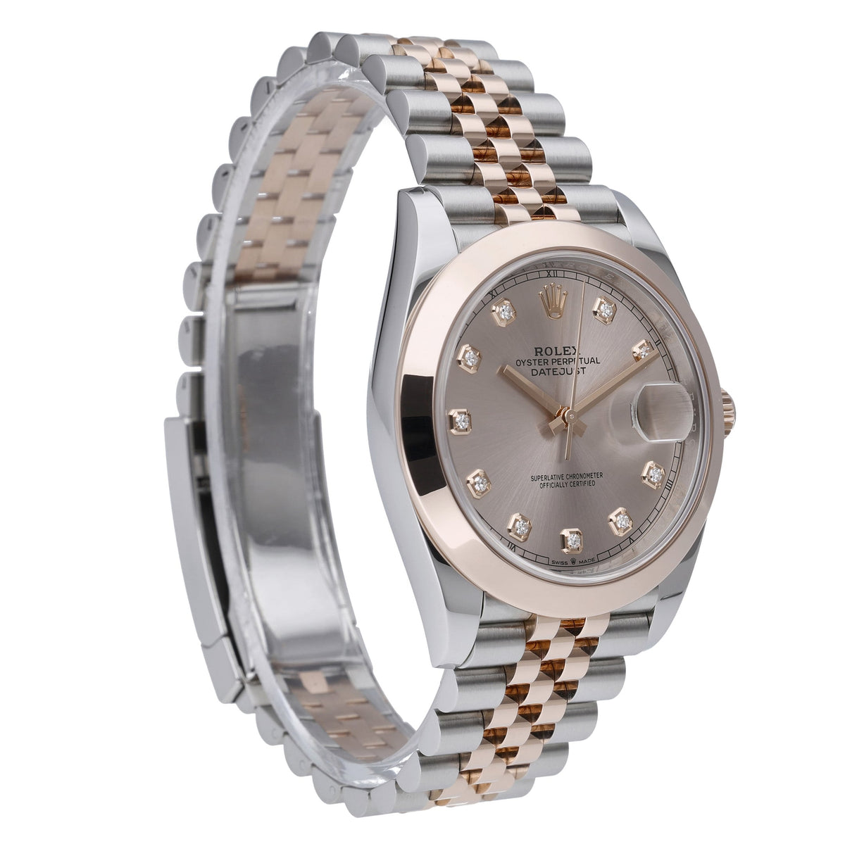 Rolex Datejust 126301 with sundust dial and steel & rose gold case - product image 4