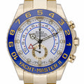 Rolex Yacht-Master II 116688 with white dial and 18ct yellow gold case