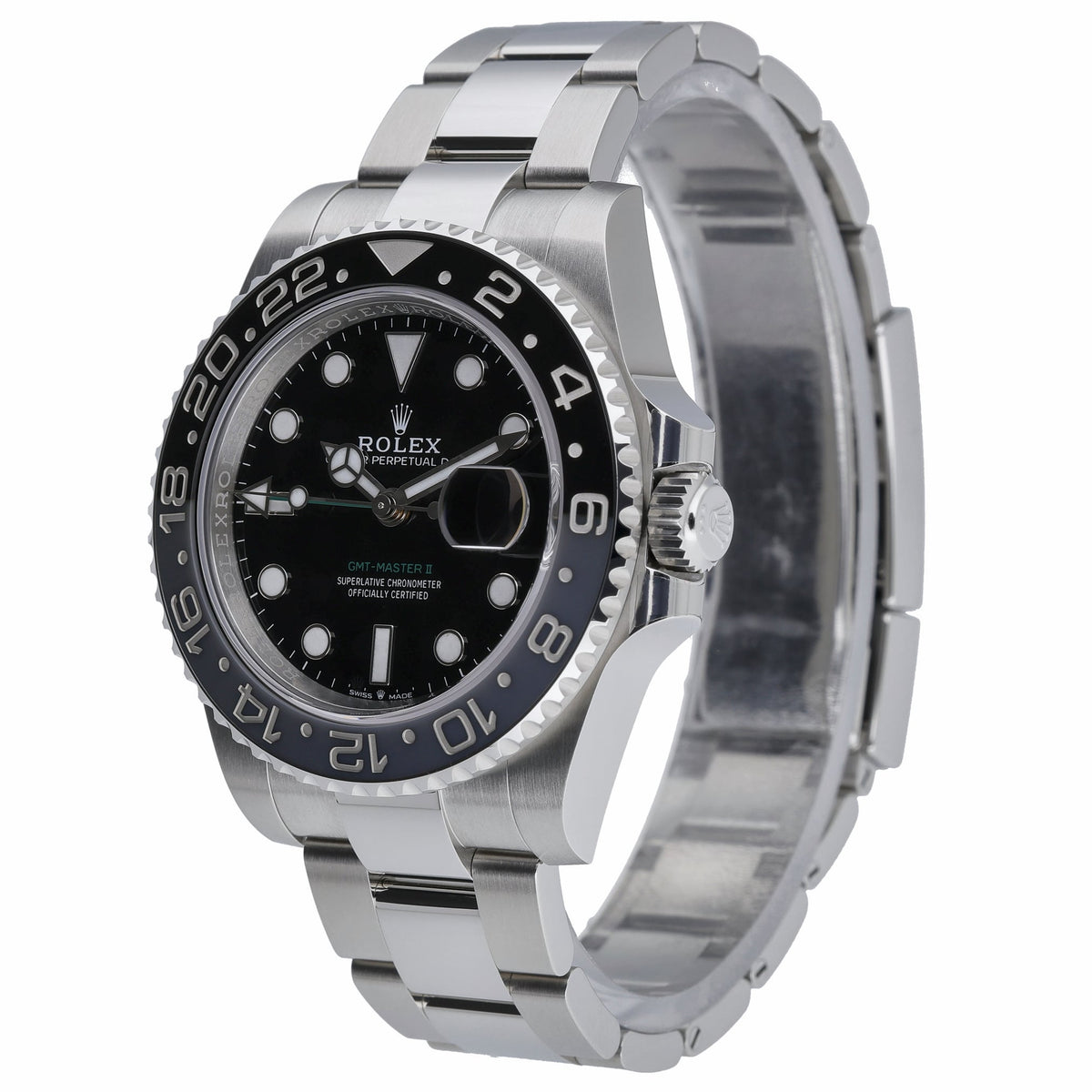 Rolex GMT-Master II 126710GRNR with black dial and oystersteel case - product image 3