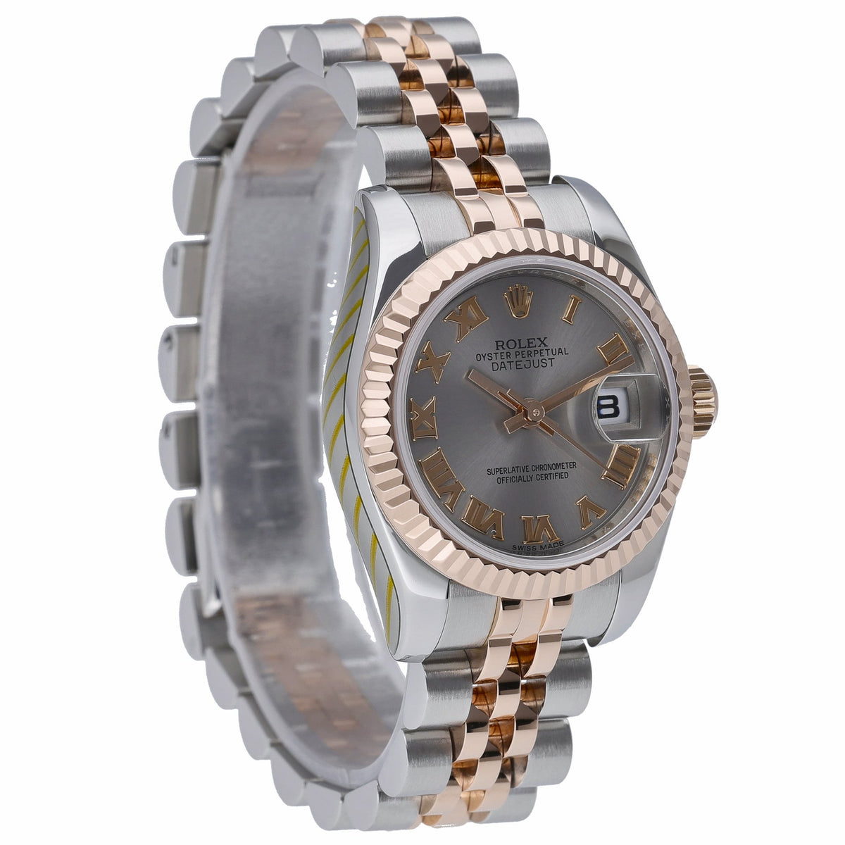 Rolex Datejust 179171 with grey dial and steel & rose gold case - product image 4