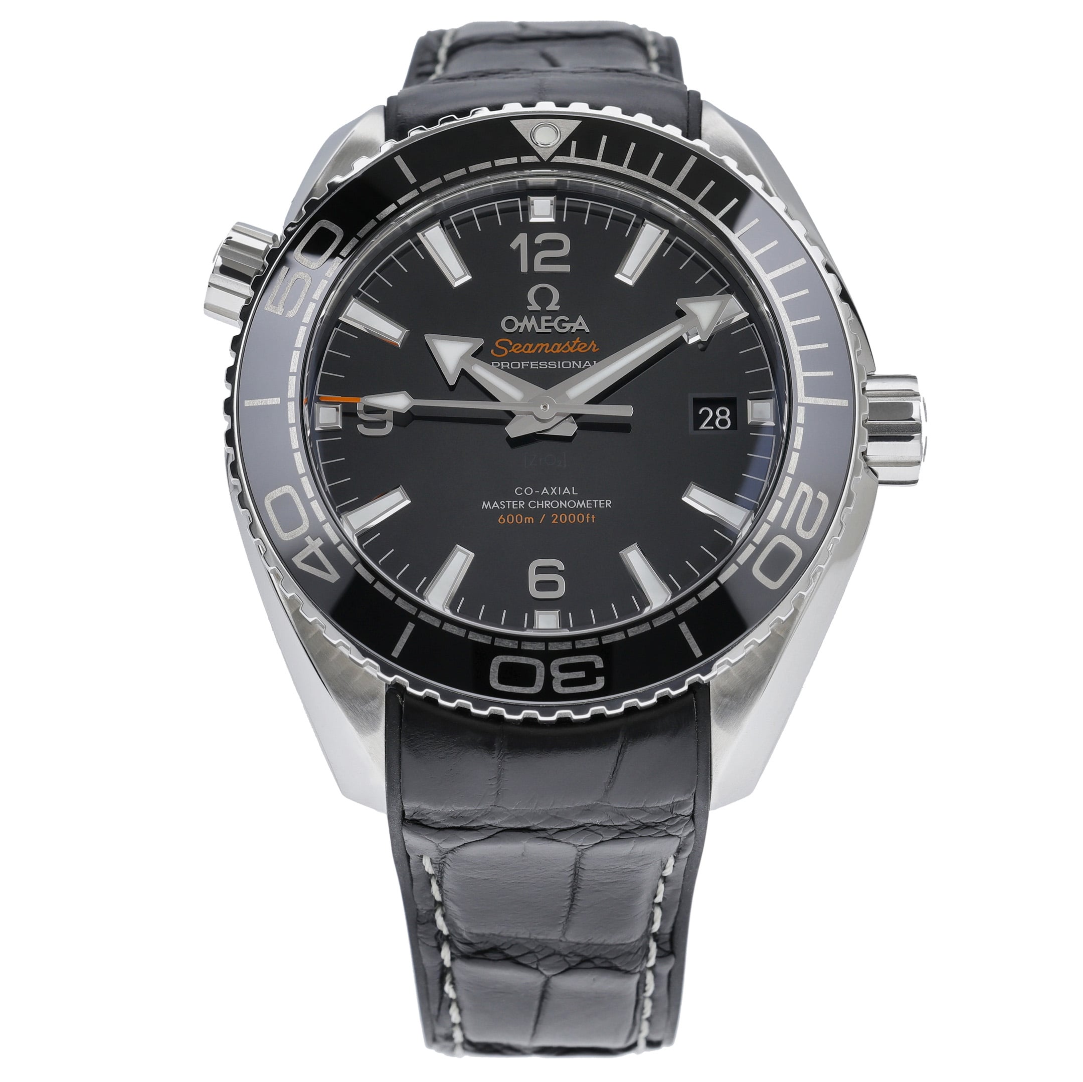 Omega Seamaster Planet Ocean 215.33.44.21.01.001 with black dial and steel case - product image 3