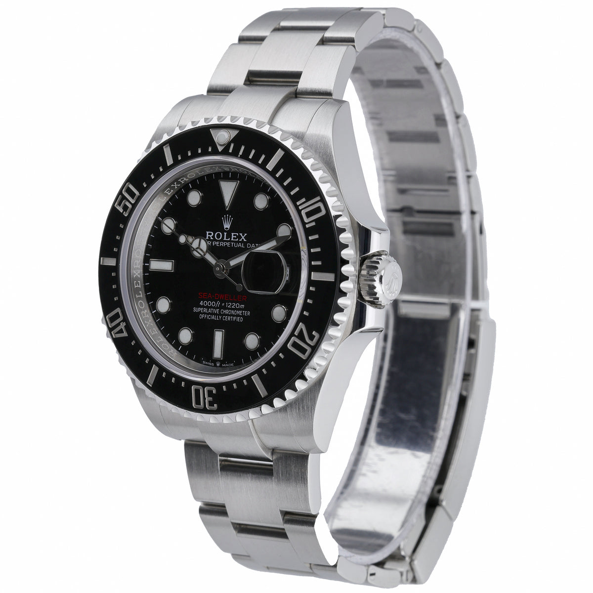 Rolex Sea-Dweller 126600 with black dial and oystersteel case - product image 3