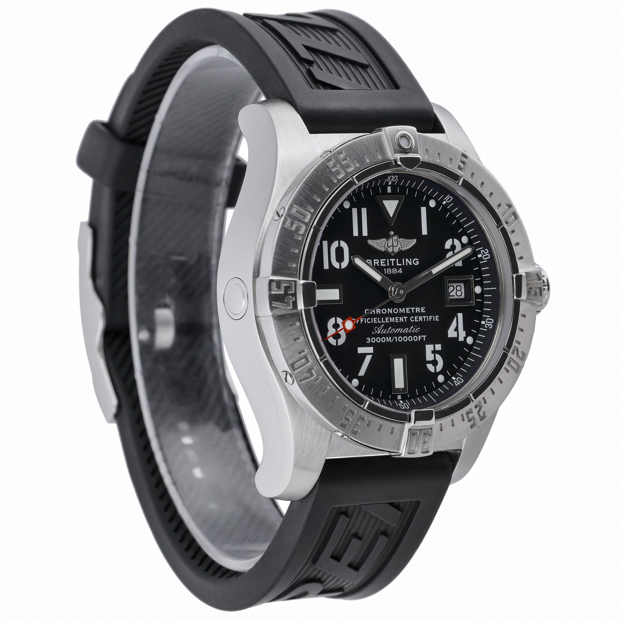 Breitling Avenger Seawolf A17330 with black dial and steel case - product image 4