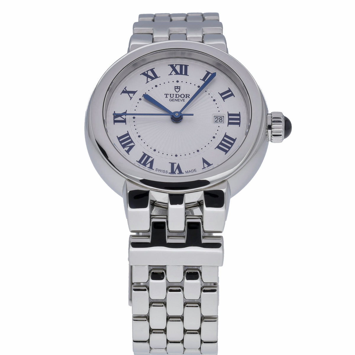 Tudor Clair de Rose 35500 with white dial and steel case - product image 2