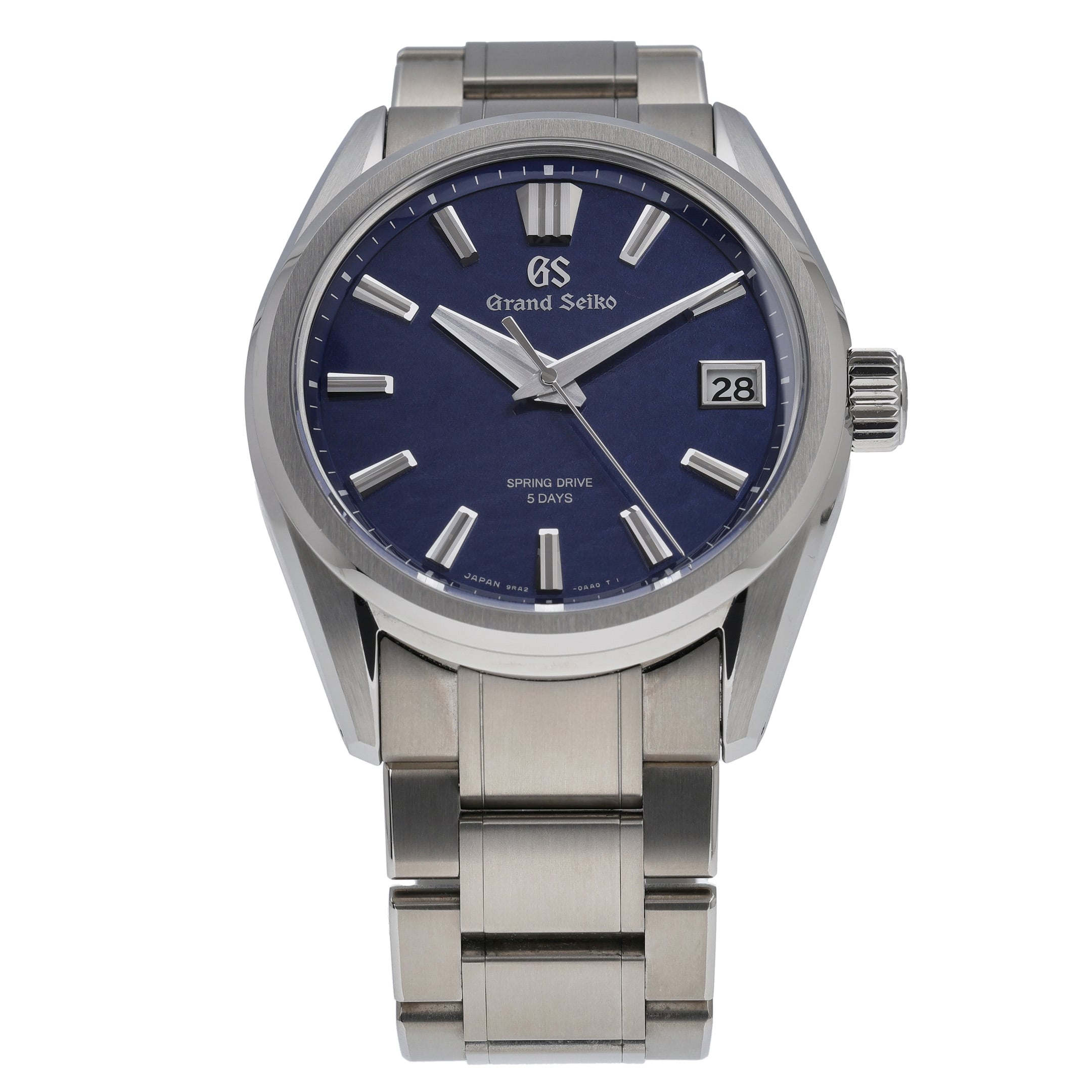 Grand Seiko Evolution 9 Collection SLGA019G with blue dial and titanium case - product image 3