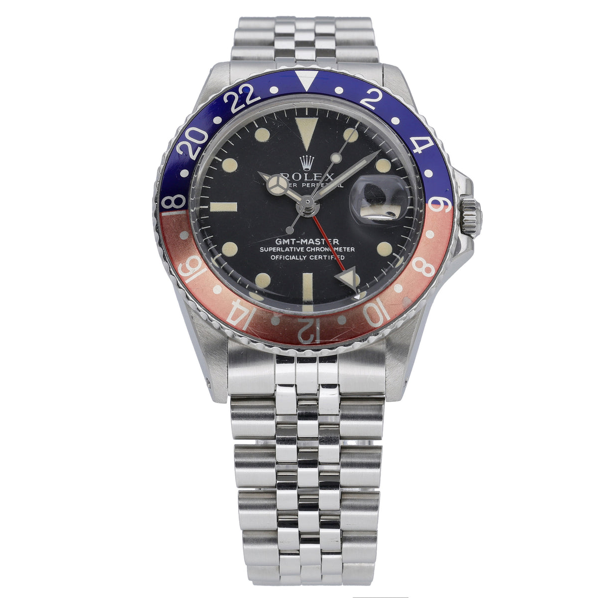 Rolex GMT-Master 1675 with black dial and steel case - product image 3
