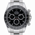 Rolex Daytona 126500LN with black dial and oystersteel case