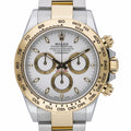 Rolex Daytona 116503 with white dial and steel & yellow gold case