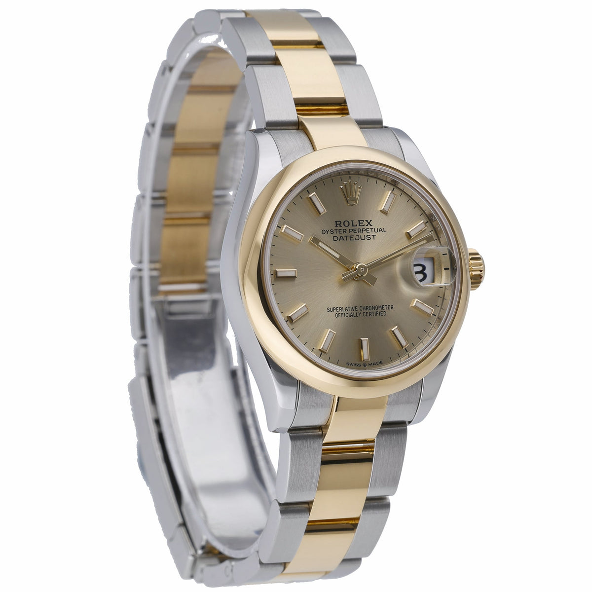 Rolex Datejust 278243 with champagne dial and steel & yellow gold case - product image 4