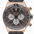 Breitling Super Chronomat B01 44 RB0136 with brown dial and 18ct rose gold case