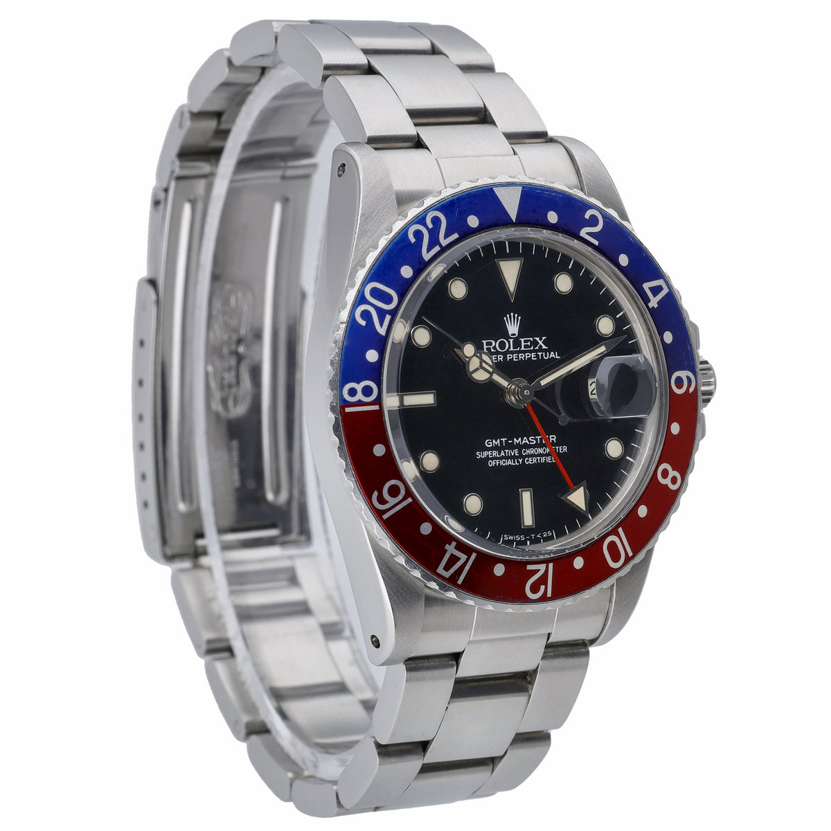 Rolex GMT-Master 16750 with black dial and oystersteel case - product image 4