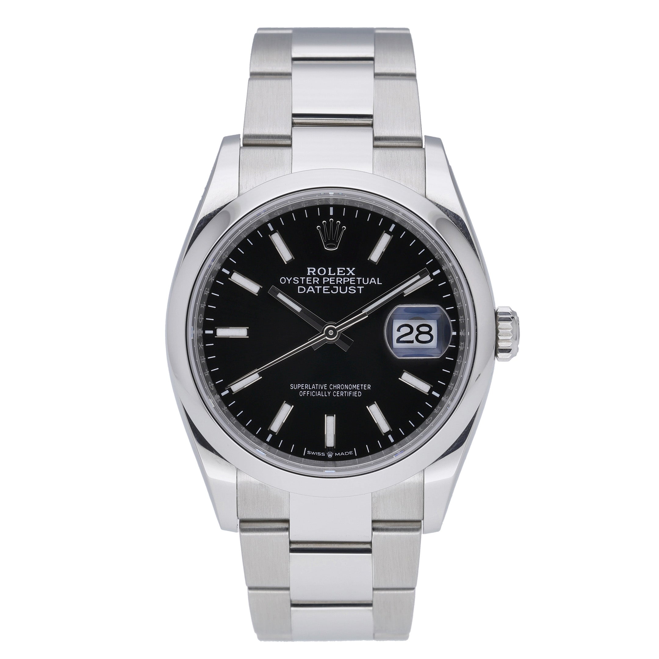 Rolex Datejust 36 126200 with black dial and oystersteel case - product image 2