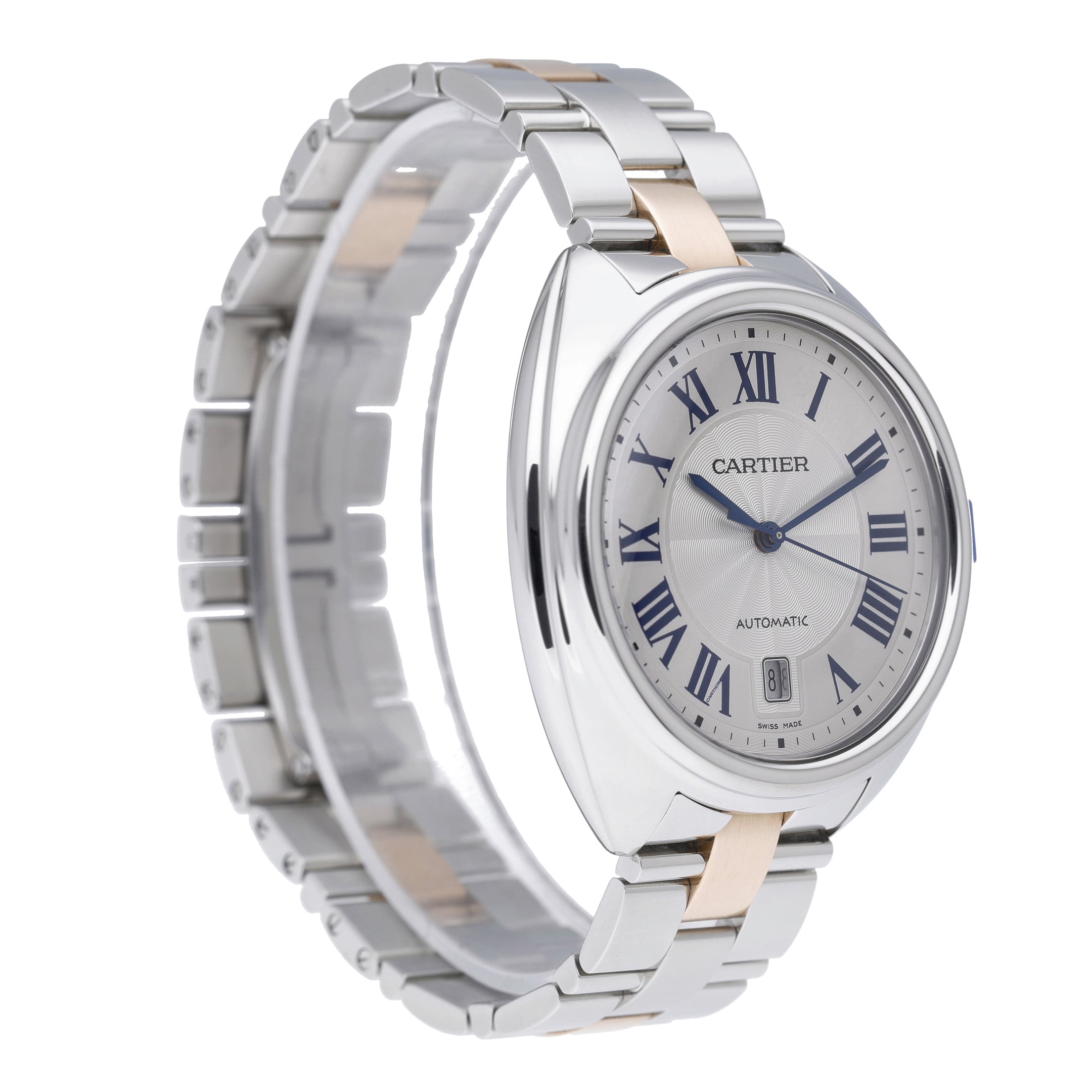 Cartier Clé de Cartier W2CL0002 with silver dial and steel case - product image 4