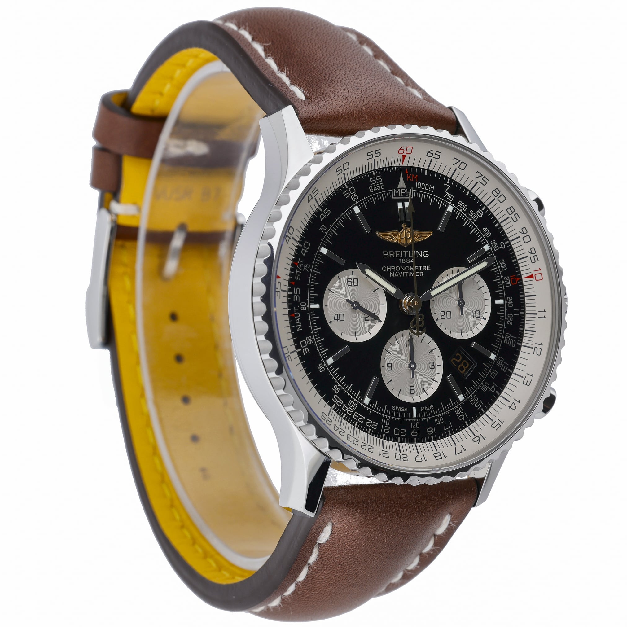 Breitling Navitimer 01 AB0129 with black dial and steel case - product image 4