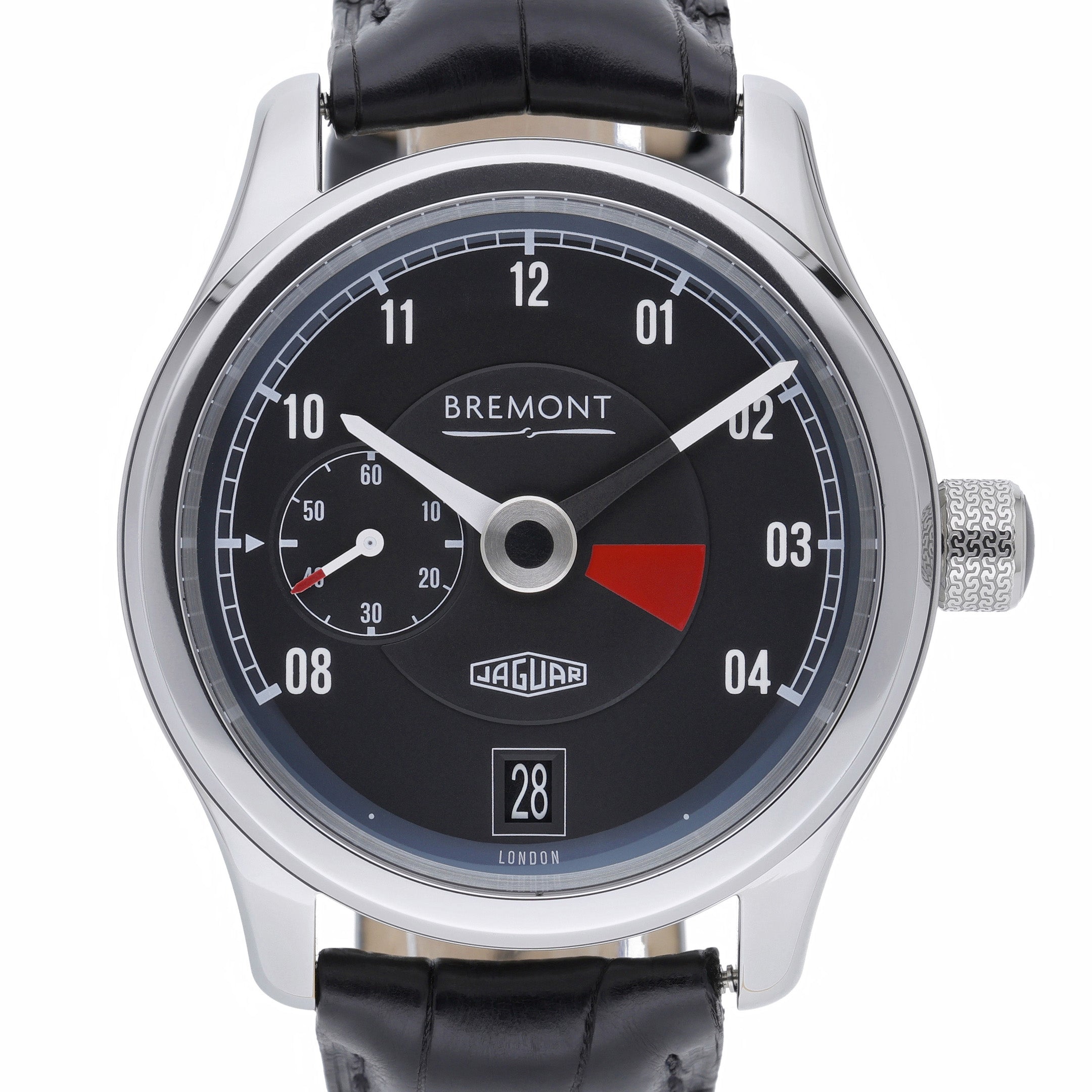 Bremont MKI BJ-I/BK with black dial and steel case