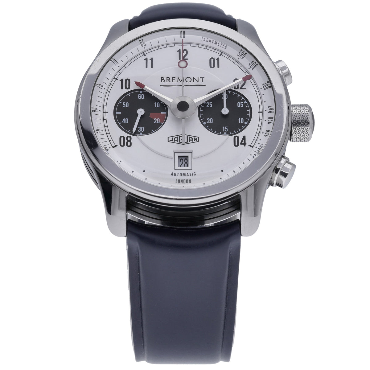 Bremont Jaguar E-TYPE-MK II-WH with white dial and steel case - product image 3
