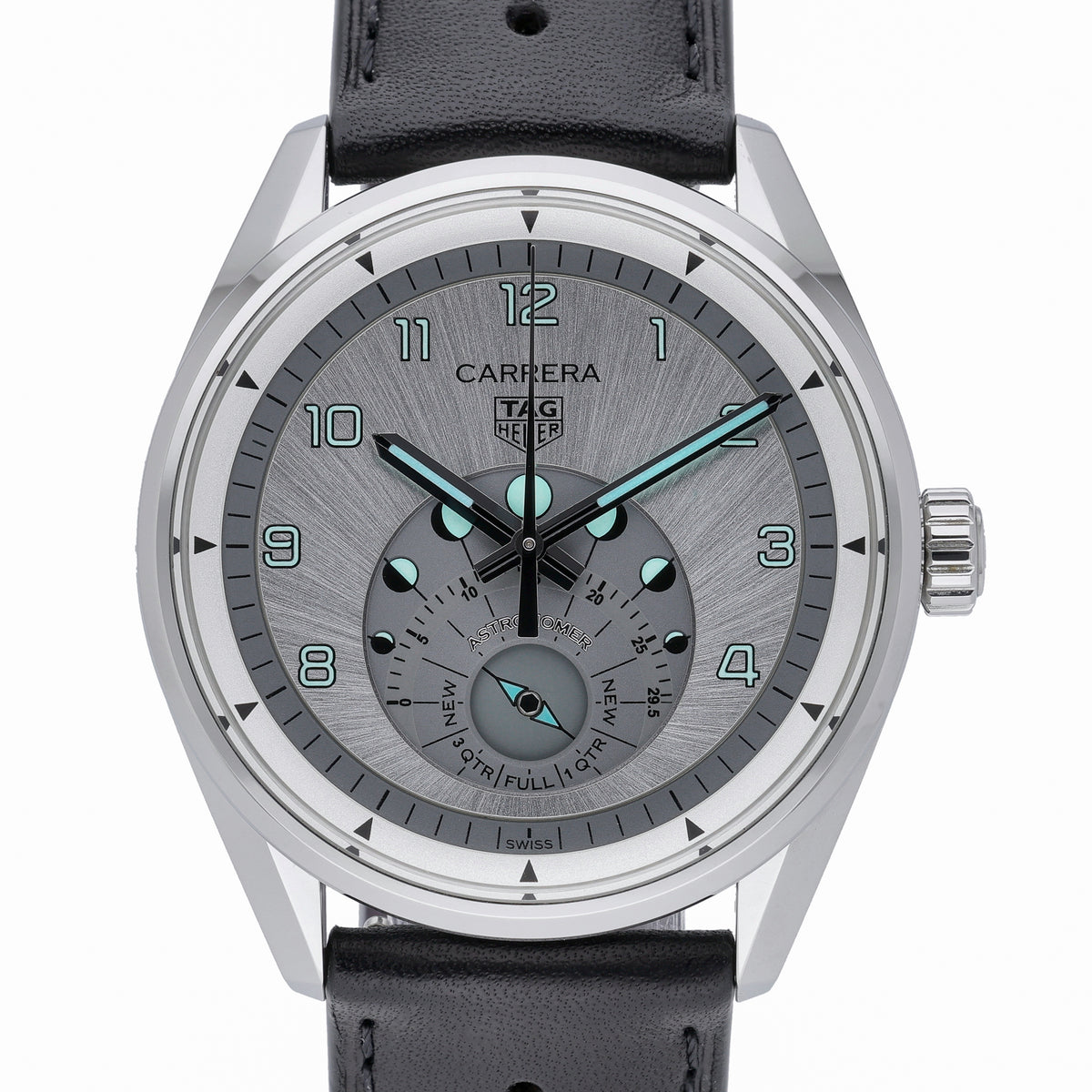 Tag Heuer Astronomer WBX2112.FC6615 with silver dial and steel case