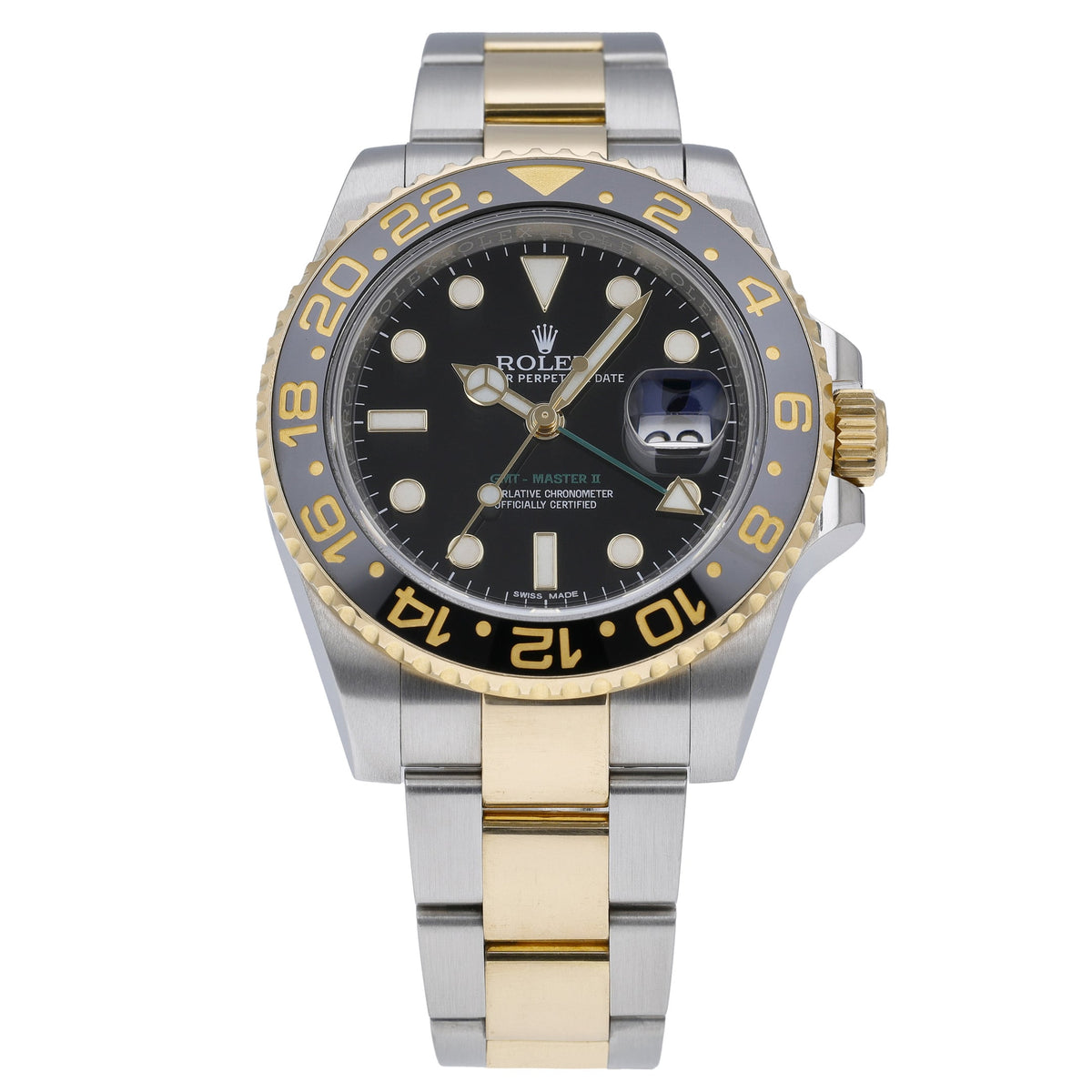 Rolex GMT-Master 116713LN with black dial and steel & yellow gold case - product image 3