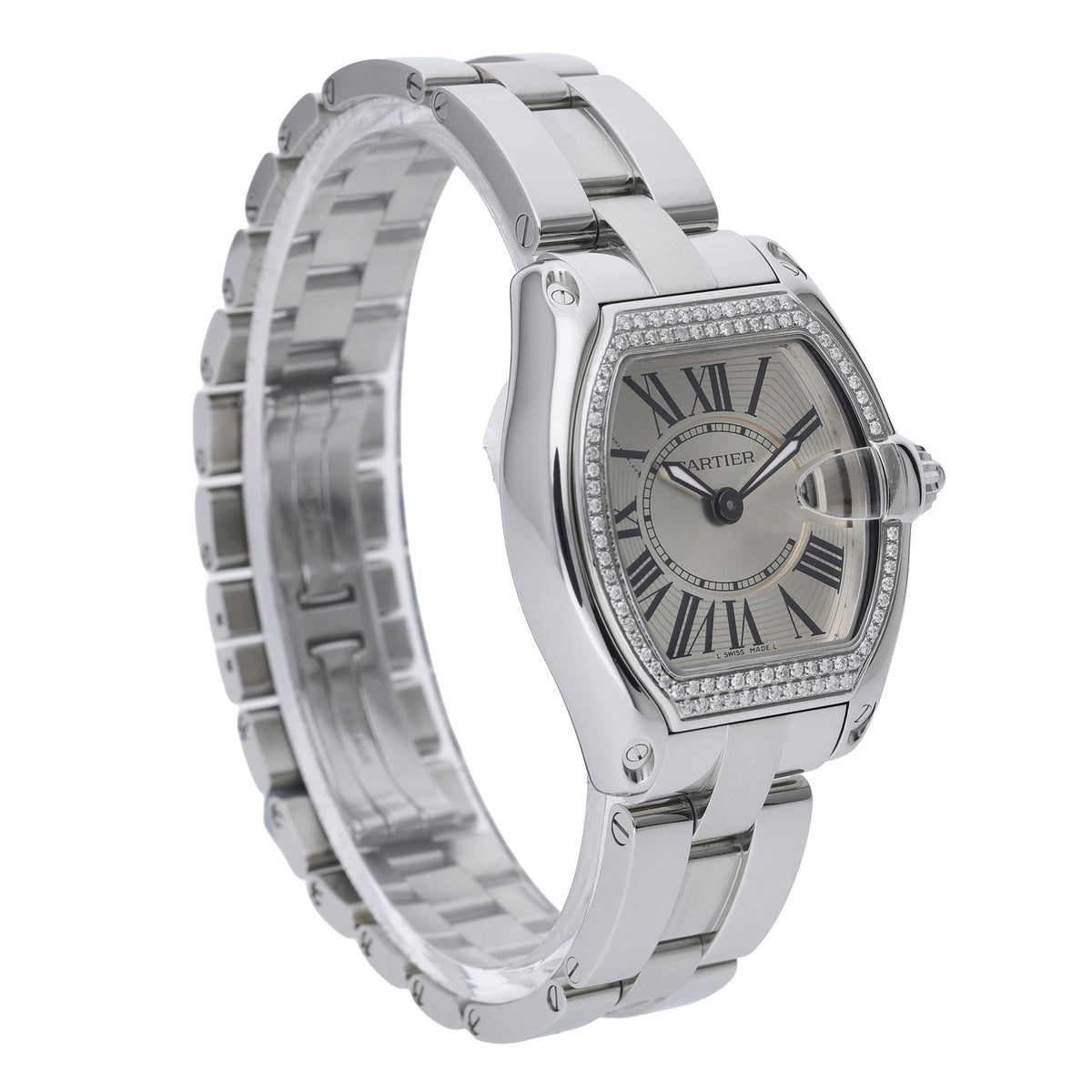 Cartier Roadster 2675 with silver dial and steel case - product image 4