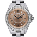 Chanel J12 H2564 with pink dial and ceramic case
