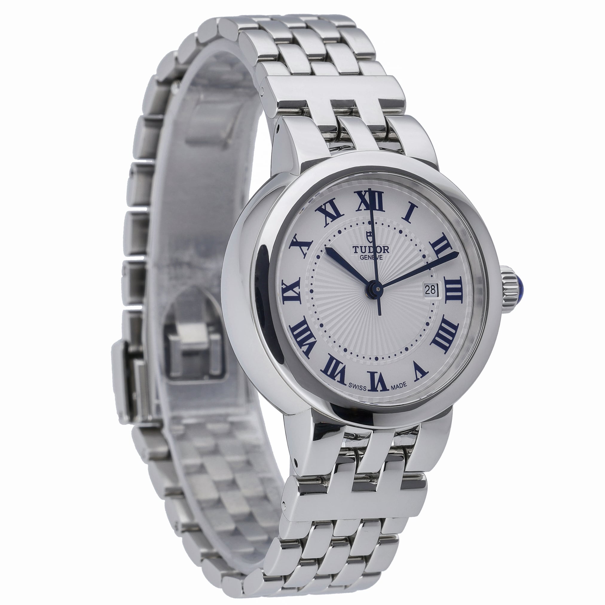 Tudor Clair de Rose 35500 with white dial and steel case - product image 4